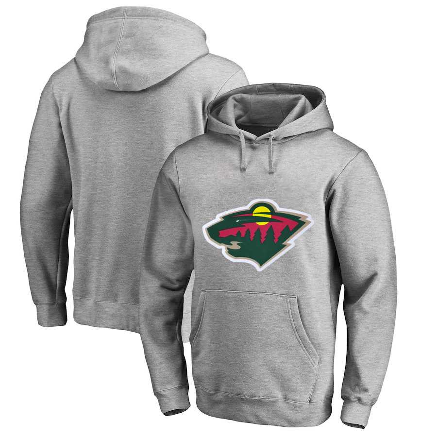 Minnesota Wild Gray All Stitched Pullover Hoodie,We sell and wholesale Minnesota Wild Gray All Stitched Pullover Hoodie on line form chian!